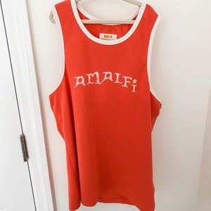 Maeve coral tank top